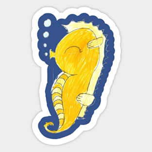 Seahorse Sticker